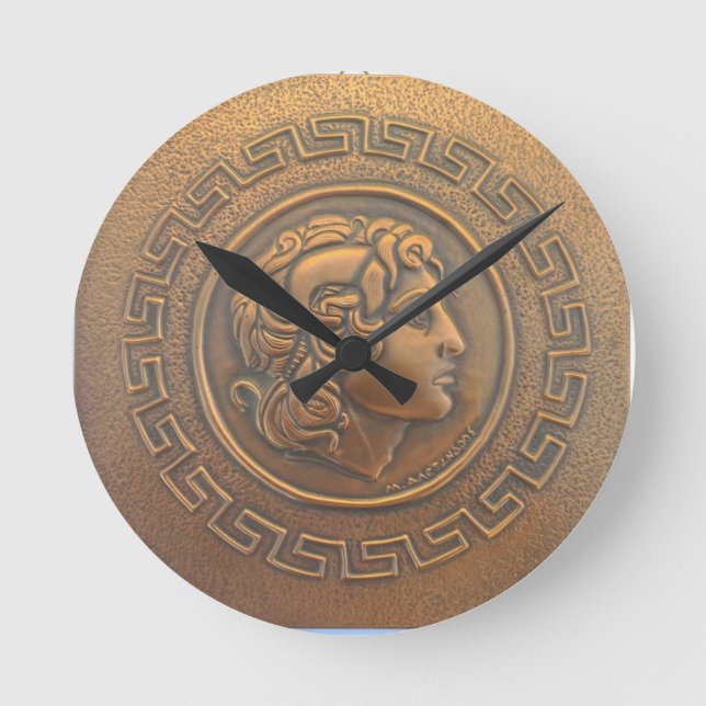 RONDE ALEXANDER LA GRANDE HORLOGE DU MUR (Recto)