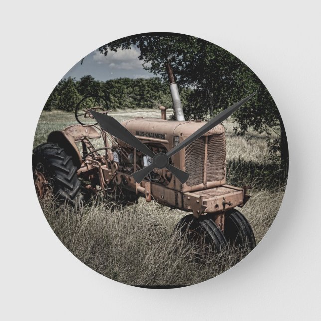 Ronde Antique Allis Chalmers Horloge (Recto)