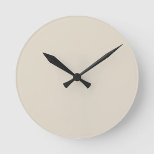 Ronde Bone White Round Horloge