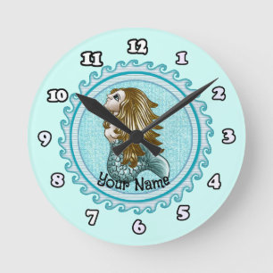 Ronde Bulles horloge Mystic Mermaid