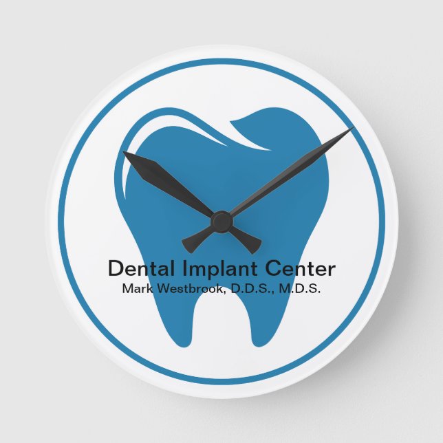 Ronde Bureau Dentelle Salle D'Attente Horloge Design (Recto)