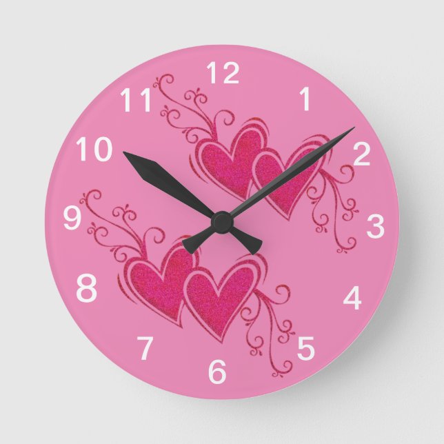 RONDE COLLECTION D'EXPRESSION DES ENFANTS - HORLOGE ROND (Recto)