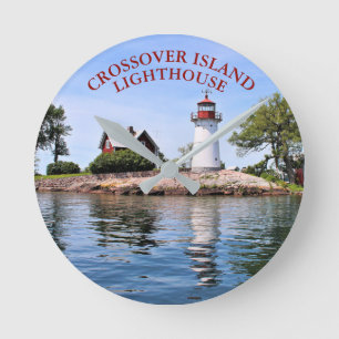 Ronde Crossover Island Lighthouse, horloge de New York