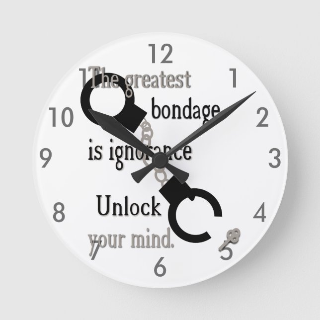 Ronde Déverrouiller votre horloge mentale (Recto)