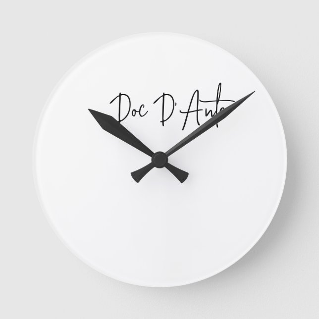 Ronde Doc D'Ante - Horloge (Recto)