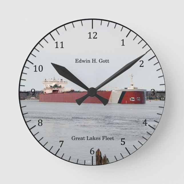 Ronde Edwin H. Horloge Gott (Recto)
