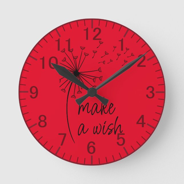 Ronde Faites une horloge de Dandelion. (Recto)