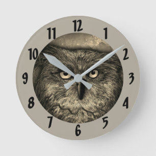 Ronde Grande horloge Hibou