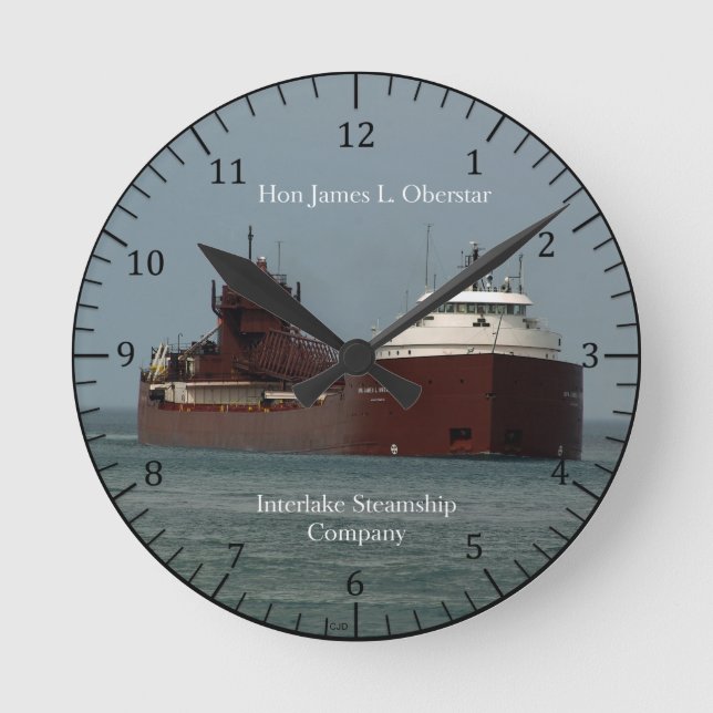 Ronde Honneur. Horloge James L. Oberstar (Recto)