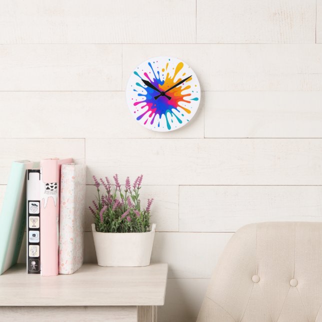 Ronde horloge (Salle de lecture)