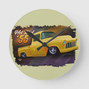 Ronde Horloge 1955 de camion de Chevy