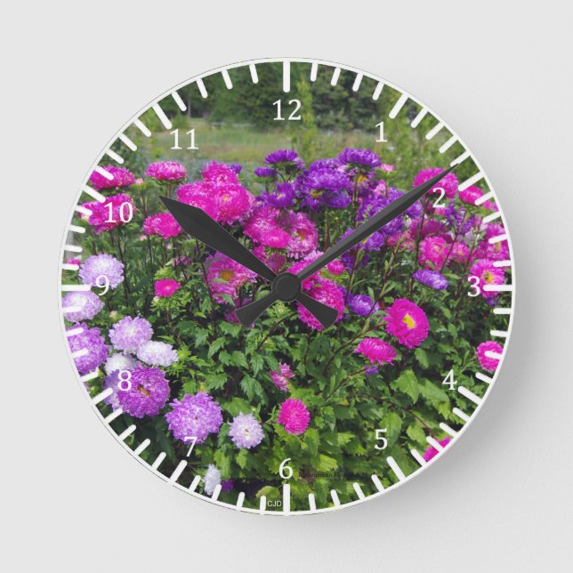 Ronde Horloge à fleurs Matsumoto (Recto)