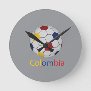 Ronde Horloge à tour de football colombien