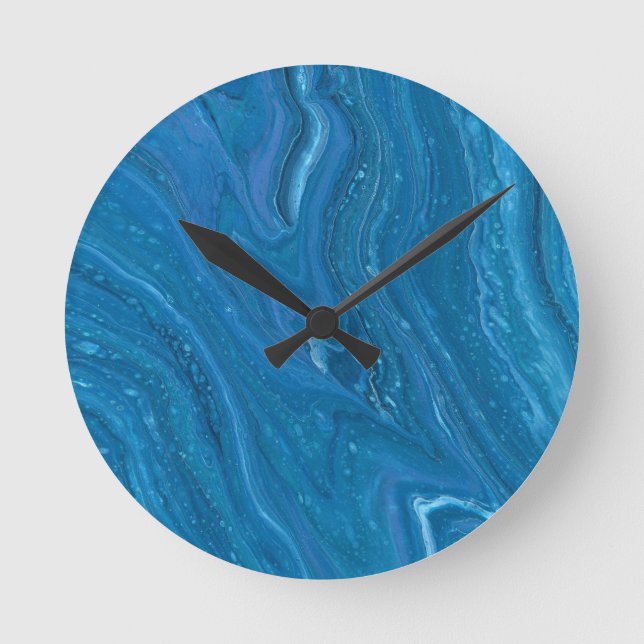 Ronde Horloge Abstraite Eagle Eye 1 (Recto)