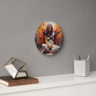 Ronde Horloge Art moderne -