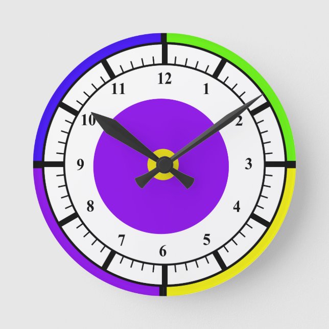 Ronde Horloge artistique (Recto)