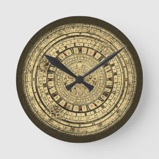 Ronde Horloge astrologique de Gutenberg
