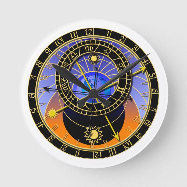 Ronde Horloge astronomique (Recto)