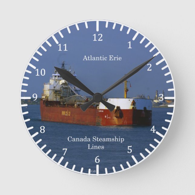 Ronde horloge Atlantic Erie (Recto)
