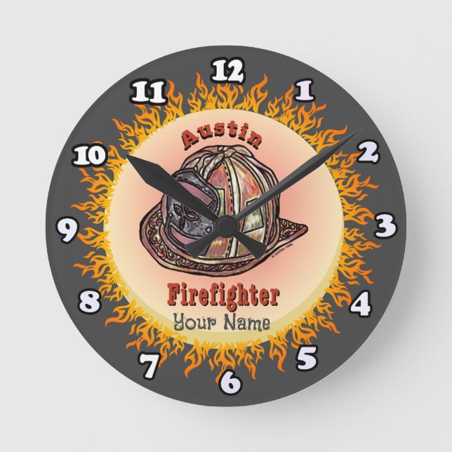 Ronde Horloge Austin Firefighter (Recto)