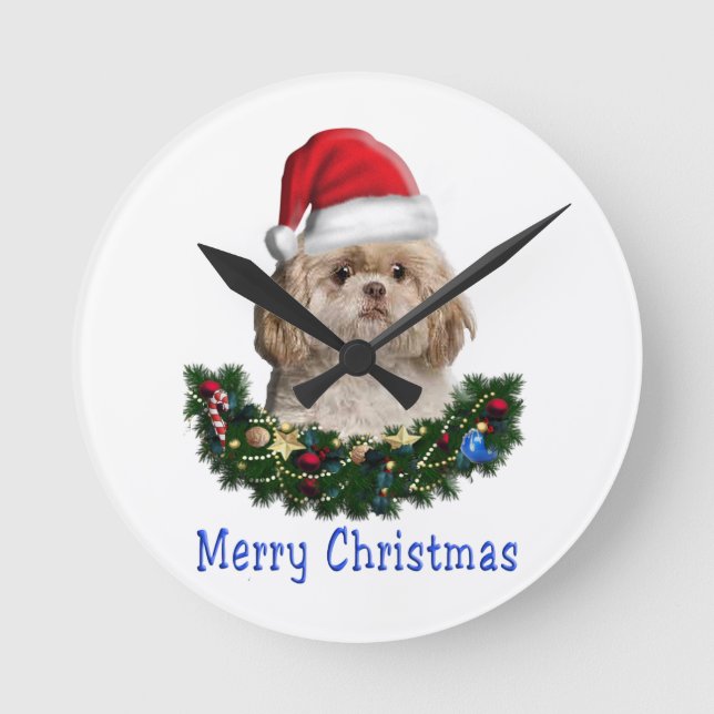 Ronde horloge chien (Recto)