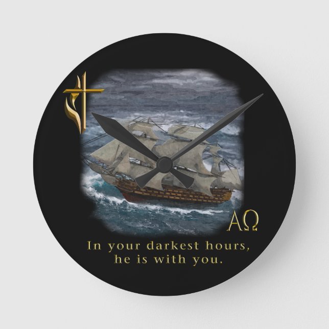 Ronde Horloge chrétienne (Recto)