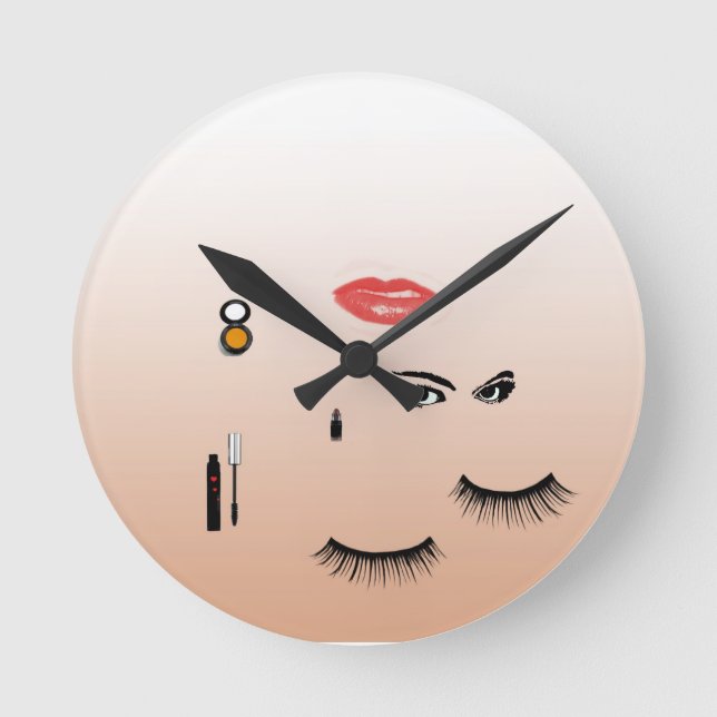Ronde Horloge cosmétique (Recto)