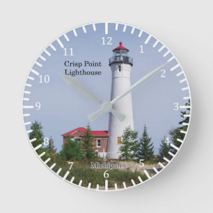 Ronde Horloge croquante de phare de point