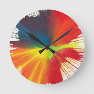 Ronde Horloge d'art de rotation