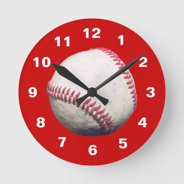 Ronde Horloge de baseball (Recto)
