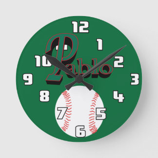 Ronde Horloge de baseball Pablo