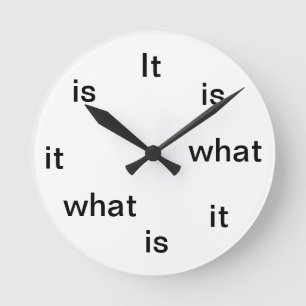 Ronde Horloge de bouddhiste zen