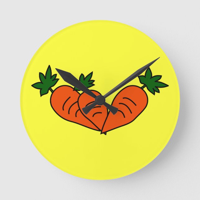 Ronde Horloge de carottes de pied (Recto)