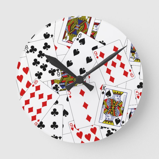 Ronde Horloge de cartes (Recto)