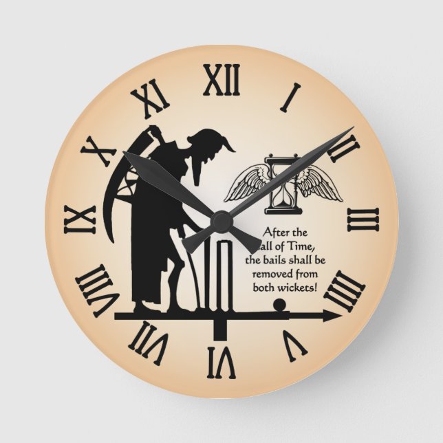 Ronde Horloge de cricket du Vieux Père (Recto)