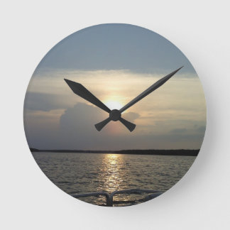 Ronde Horloge de croisière de coucher du soleil