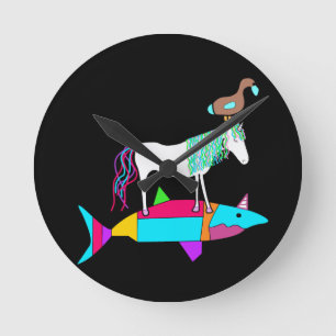 Ronde Horloge de Dodisharkicorn
