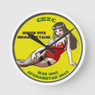 Ronde Horloge de fille de CEXC BAF