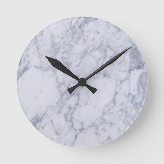 Ronde Horloge de finition de marbre (Recto)