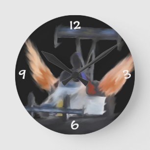 Ronde Horloge de flammes