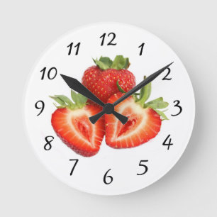 Ronde Horloge de fraise