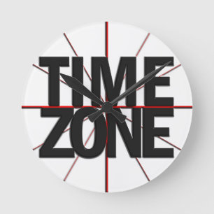 Ronde Horloge de fuseau horaire pour n'importe quand la