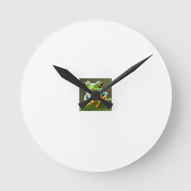 Ronde horloge de grenouille (Recto)