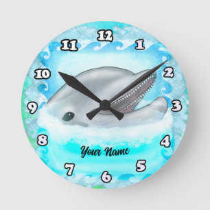 Ronde Horloge de jeu de dauphin