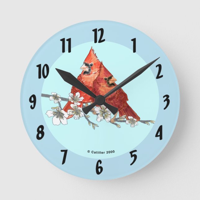 Ronde Horloge de la branche des cardinaux (Recto)