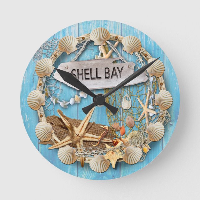 Ronde Horloge de la plage, Baie Shell (Recto)