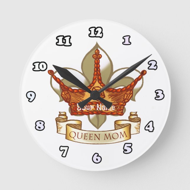 Ronde Horloge de la Reine maman  (Recto)