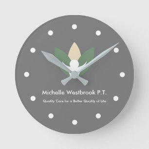 Ronde Horloge de la salle d'attente du patient physioth