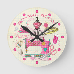 Ronde Horloge de la salle de couture