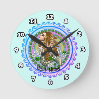 Ronde horloge de la sirène irlandaise